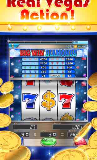 Slots: 3-Reel Slots Deluxe – All New, Real Vegas Casino Slot Machines 3