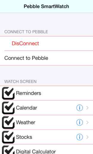 Smartwatch Plus for Pebble - Configure Calendar, Reminders, Weather, Stocks, Music, Camera, Video, GPS, Battery 1