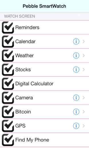 Smartwatch Plus for Pebble - Configure Calendar, Reminders, Weather, Stocks, Music, Camera, Video, GPS, Battery 2