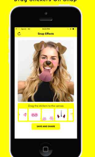 Snap Effects & Filters - Save Dog + Emoji Face Swap Pics for Snapchat 1