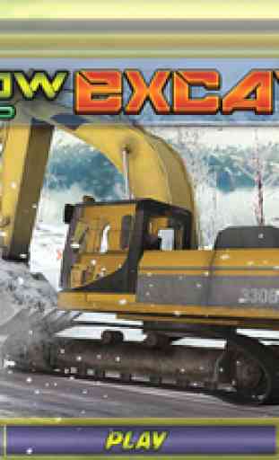Snow Plow Rescue Truck OP - Cold Winter Snowblower Excavator Street King 1