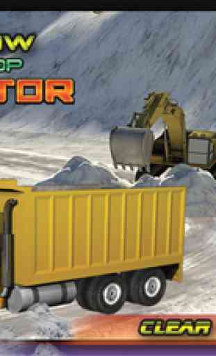 Snow Plow Rescue Truck OP - Cold Winter Snowblower Excavator Street King 2