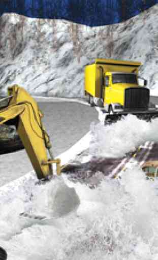 Snow Plow Rescue Truck OP - Cold Winter Snowblower Excavator Street King 3