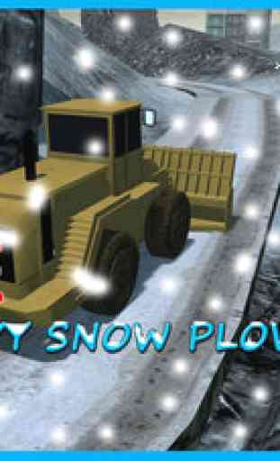 Snow Plow Truck Simulator – Drive snow plough truck & clear the blocked roads for traffic 1