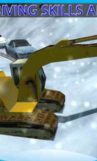 Snow Plow Truck Simulator – Drive snow plough truck & clear the blocked roads for traffic 3