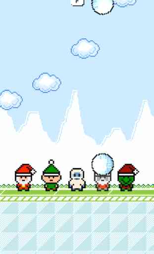 Snowball Fall - Falling Snow Fight Games with Frozen Snowman and Snowy Santa 2