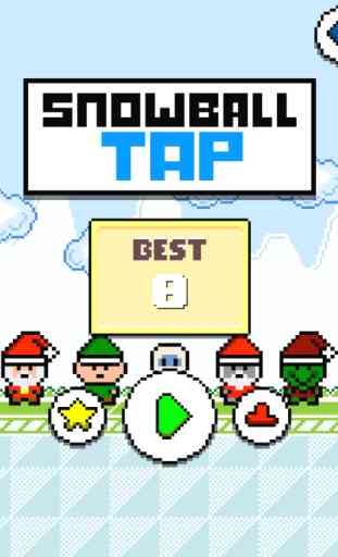 Snowball Fall - Falling Snow Fight Games with Frozen Snowman and Snowy Santa 4