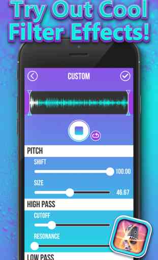 Sound Changer & Voice Filter Effect – Record Sound with Voice Command Effects 2