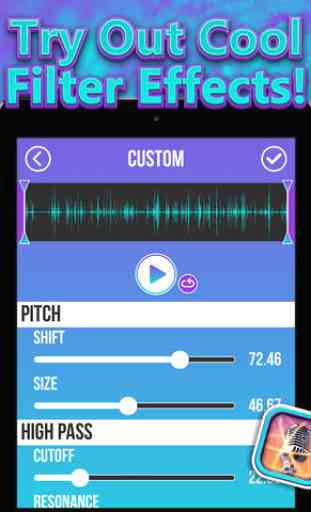 Sound Changer & Voice Filter Effect – Record Sound with Voice Command Effects 4