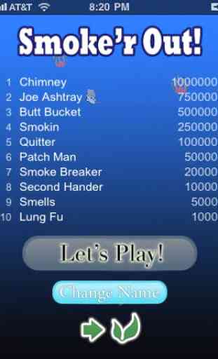SmokErOut - The smokers and quitting smoking game 2