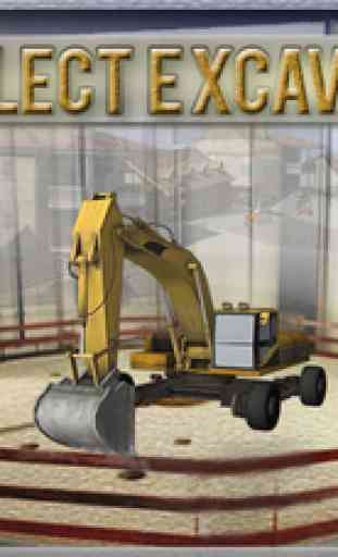 Snow Plowing Simulator - Heavy Excavator Machine 3D 2