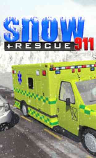 Snow Rescue 911 – An Emergency Ambulance driving Simulator 1