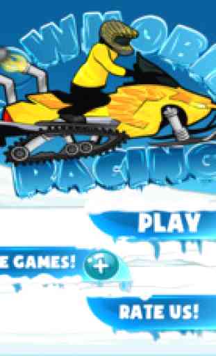 Snowmobile Stunt Racing Game 1