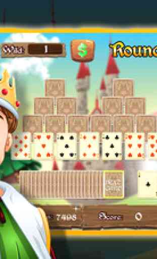 Solitaire Tales in Wonderland Castle. Perfect Match Clock 2