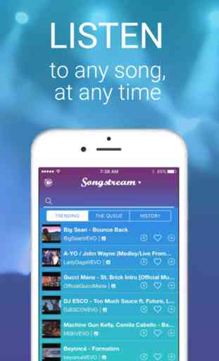 Songstream Player MP3 Discovery Streaming Playlist 1