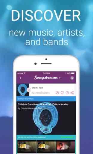 Songstream Player MP3 Discovery Streaming Playlist 3