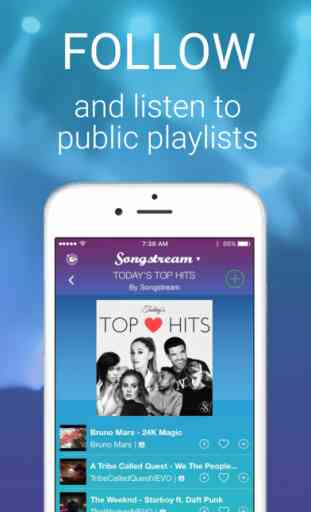 Songstream Player MP3 Discovery Streaming Playlist 4