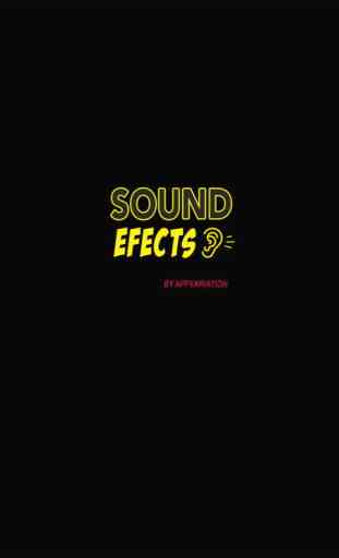 Sound Effects ! Funny , scary & annoying sounds . 3