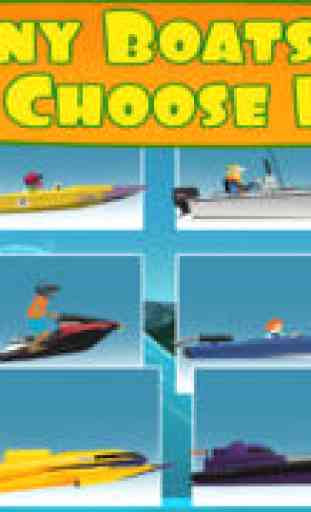 Speed Boat Race for LIFE! – Free Monster Racing Game 1