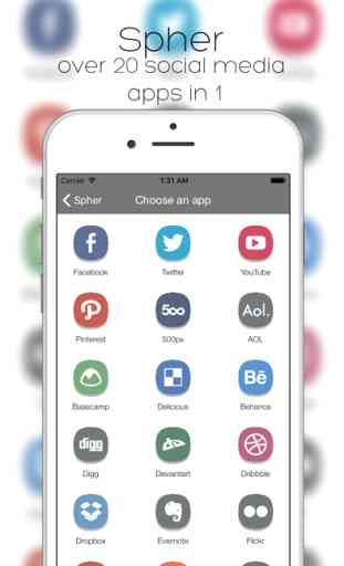 Spher - All Social Media Apps (In One) 1