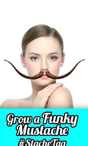 Stachetag - The Best Handlebar Mustache Photo Booth & Editor (New for Instagram) 1