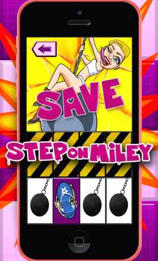 Step on Miley - Don't Step On White Wrecking Ball Tile 1