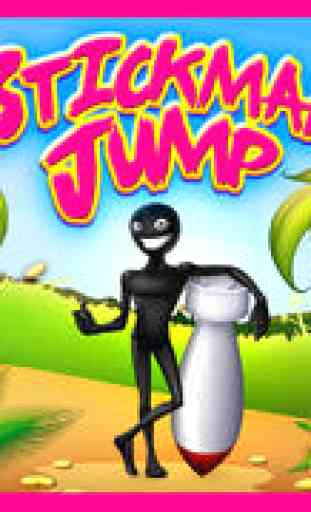 Stick-Man Jump: Super Fight Jumper Trampoline War Adventure Game 2 1