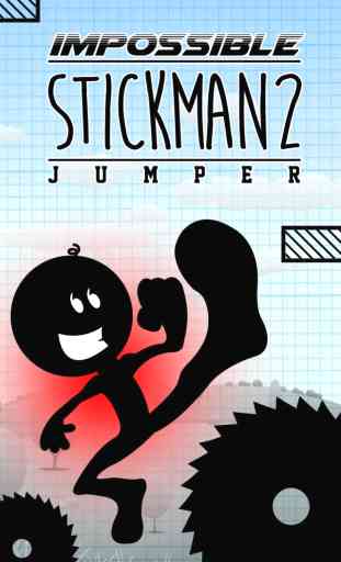 Stick-Man Stuntman Dash 2 PRO - A running jumping sprinter game with impossible platform 1