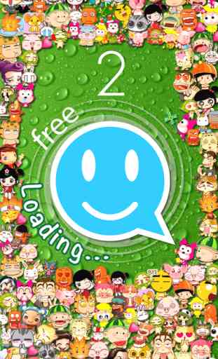 Stickers Free2 -Gif Photo for WhatsApp,WeChat,Line,Snapchat,Facebook,SMS,QQ,Kik,Twitter,Telegram 1