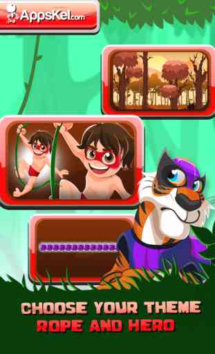 Super Hero Jungle Swing Shakers Story – The Rope Rush Games for Free 3