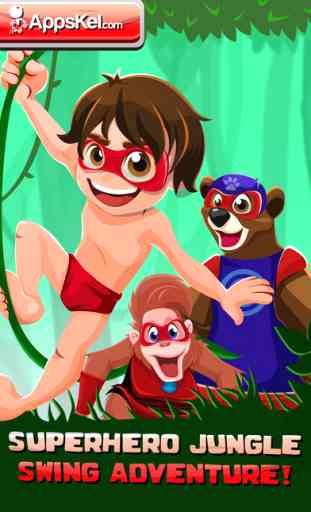 Super Hero Jungle Swing Shakers Story – The Rope Rush Games for Pro 1