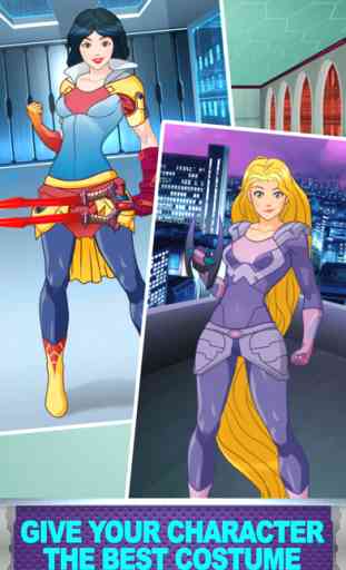 Super Hero Princess Dress-Up 2 – Beauty Makeover Games for Girls Free 2