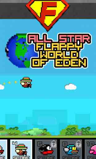 Super Star Flappy World of Eden Craft Family Game for Boys and Girls 1