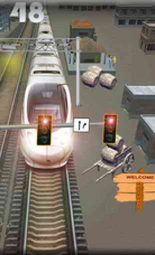 Bullet Train Simulator- Railroad Driver at Station 4