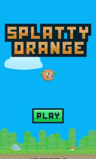 Splatty Orange 2