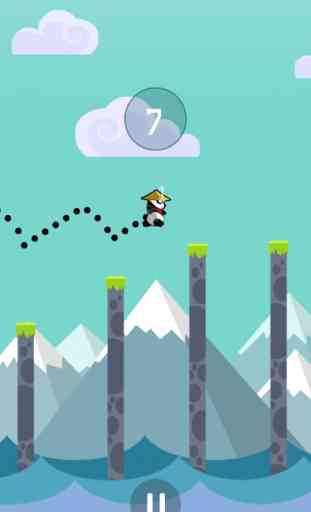 Spring Baby Ninja Panda - Stick Jumpy Hero (Pro) 3