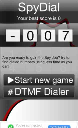 Spy: Play as Secret Agent Recovering DTMF Tones 4