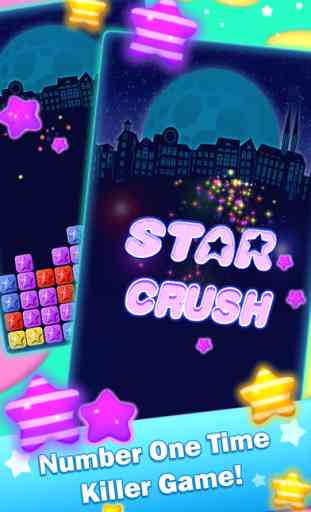 Star Crush Free - flip blast game 1
