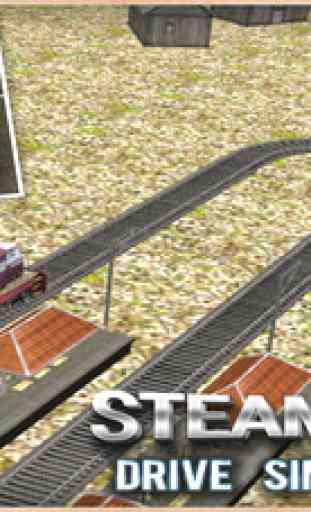 Steam Train Driving Simulator 3D 4