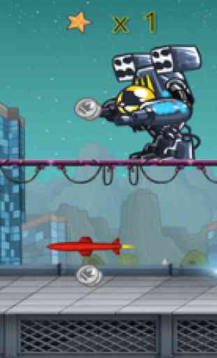 Steel Robot Run vs Atom Thief Transformers Squad 2