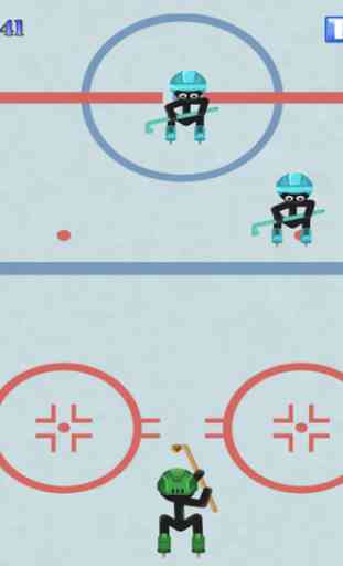 Stick-man Hockey Star Skater Fight 4
