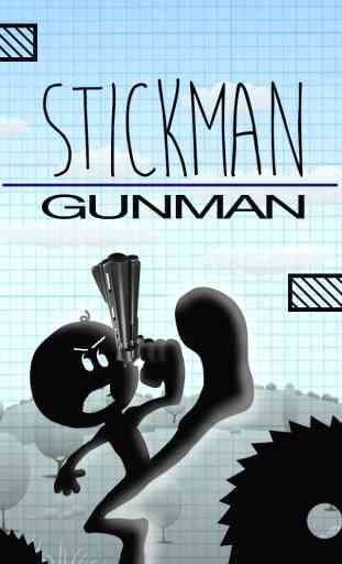 Stickman Gunman - Fun stick-man shoot-er dash 1