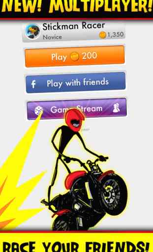 Stickman Street Bike Motorcycle Highway Race - FREE Multiplayer Racing Game 3