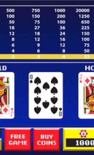Strategy Video Poker Casino Game : Straight Four Flush Card Games 4