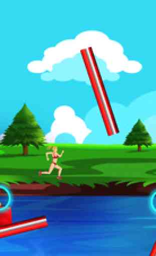 Summer Fun Games : TV Contestant Obstacle Water Course - Free Edition 1
