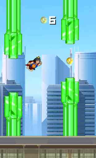Super Flappy Justice League- Play Free Comic Hero Edition 2