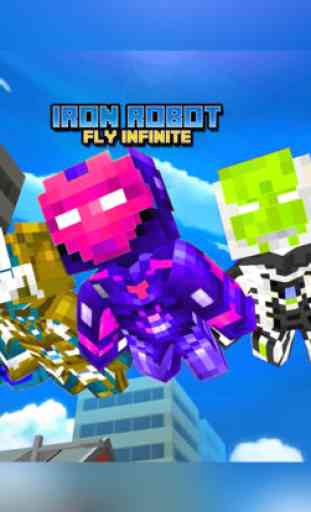 Super-Hero Craft 3D -  For Steppy Blocky Iron-Man Edition 4