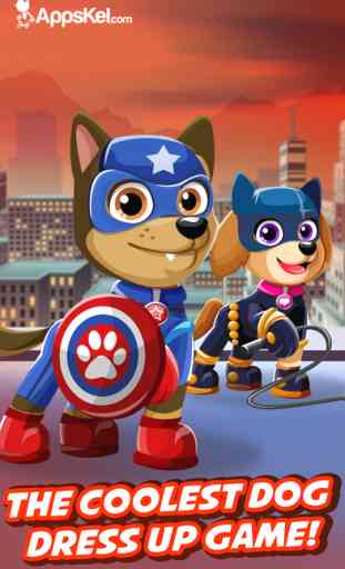 Super-Hero Pups Patrol– Dress Up Games for Free HD 1