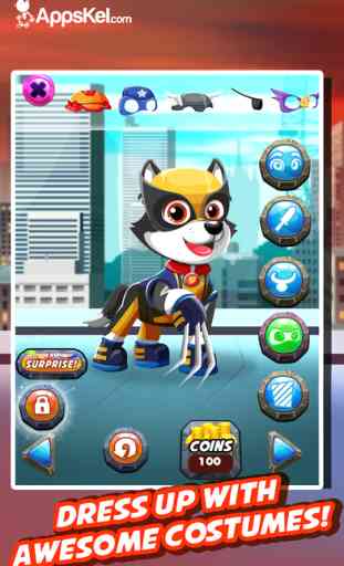 Super-Hero Pups Patrol– Dress Up Games for Free HD 3