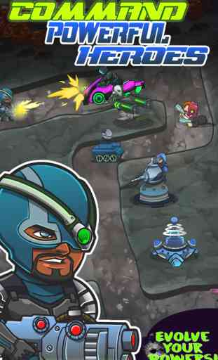 Super-Hero TD Squad – Tower Defence Games for Free 1